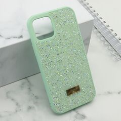 Zastitna maska (futrola) DIAMOND SELECTION - iPhone 12 mint (MS).