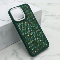 Zastitna maska (futrola) CRYSTAL SPARK - Iphone 14 Pro Max (6.7) zelena (MS).