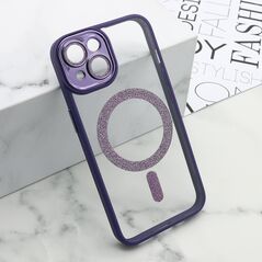 Zastitna maska (futrola) DIAMOND MagSafe - iPhone 14 (6.1) ljubicasta (MS).