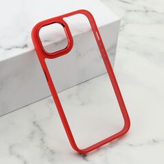 Zastitna maska (futrola) ELEGANT EDGE - iPhone 15 Plus crvena (MS).