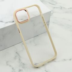 Zastitna maska (futrola) ELEGANT EDGE - iPhone 15 Plus bela (MS).