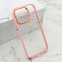 Zastitna maska (futrola) ELEGANT EDGE - iPhone 15 Pro (6.1) roze (MS).