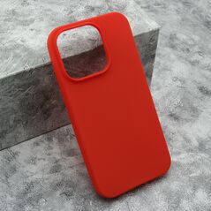Zastitna maska (futrola) GENTLE COLOR - iPhone 15 Pro (6.1) crvena (MS).