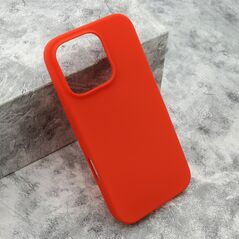 Zastitna maska (futrola) GENTLE COLOR - iPhone 16 Pro (6.3) crvena (MS).