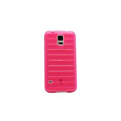 Zastitna silikonska maska (futrola) Rib - Samsung I9600 S5/G900 pink.