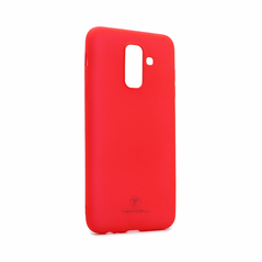 Zastitna maska (futrola) Teracell Giulietta - Samsung A605 Galaxy A6 Plus (2018) mat crvena.