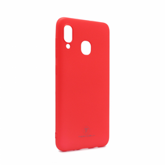 Zastitna maska (futrola) Teracell Giulietta - Samsung A305 Galaxy A30 mat crvena.