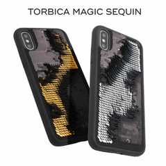 Zastitna maska (futrola) Magic Sequin - iPhone 7 Plus/8 Plus zlatna.
