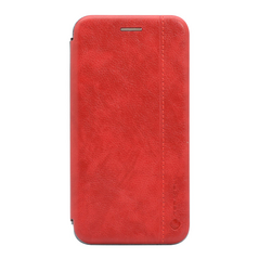 Zastitna maska (futrola) Teracell Leather - Xiaomi Redmi 8A crvena.