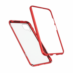 Zastitna maska (futrola) Magnetic - Huawei P40 Lite/Nova 6 SE crvena.