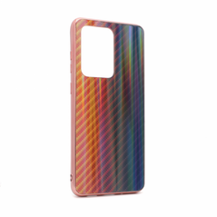 Zastitna maska (futrola) Carbon glass - Samsung G988F Galaxy S20 Ultra pink.
