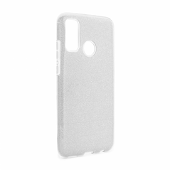 Zastitna maska (futrola) Crystal Dust - Huawei P Smart 2020 srebrna.