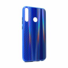 Zastitna maska (futrola) Carbon glass - Huawei P40 lite E plava.