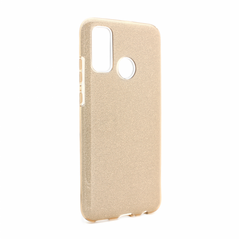 Zastitna maska (futrola) Crystal Dust - Huawei P Smart 2020 zlatna.