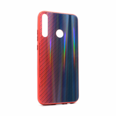 Zastitna maska (futrola) Carbon glass - Huawei P40 lite E crvena.
