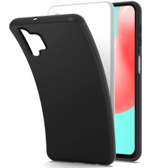 Zastitna silikonska maska (futrola) Ultra Thin - Samsung A325 Galaxy A32 4G mat crna.