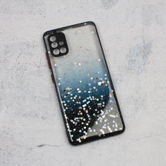 Zastitna maska (futrola) okvir Glitter - Samsung A515F Galaxy A51 crna.