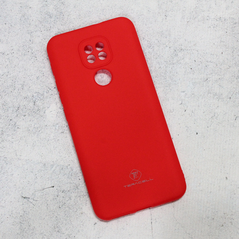 Zastitna maska (futrola) Teracell Giulietta - Motorola Moto G9 Play mat crvena.