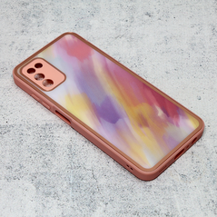 Zastitna maska (futrola) Candy Marble - Samsung A037 Galaxy A03s svetlo ljubicasta.
