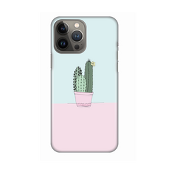 Zastitna silikonska maska (futrola) PRINT - iPhone 13 Pro Max 6.7 Cactus.