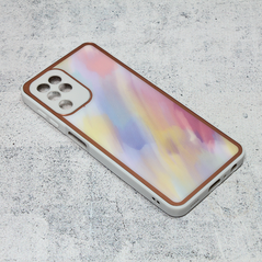 Zastitna maska (futrola) Candy Marble - Samsung A225 Galaxy A22 bela.