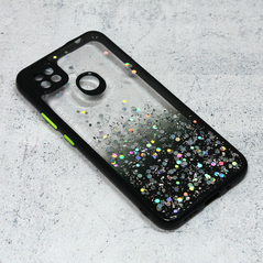 Zastitna maska (futrola) okvir Glitter - Xiaomi Redmi 9C/Redmi 10A crna.