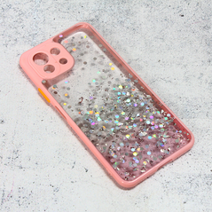 Zastitna maska (futrola) okvir Glitter - Xiaomi Mi 11 Lite roze.