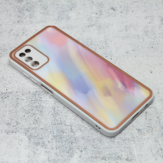 Zastitna maska (futrola) Candy Marble - Samsung A037 Galaxy A03s bela.
