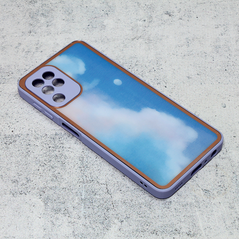 Zastitna maska (futrola) Candy Marble - Samsung A225 Galaxy A22 lila.