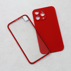 Zastitna maska (futrola) Slim 360 Full - iPhone 13 Pro Max 6.7 crvena.