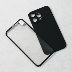 Zastitna maska (futrola) Slim 360 Full - iPhone 13 Pro crna.