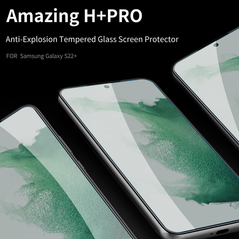 stitno Staklo Staklena folija (zastitno kaljeno staklo) za ekran Nillkin H+ Pro - Samsung Galaxy S22 Plus 5G.