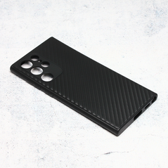 Zastitna maska (futrola) Carbon fiber - Samsung Galaxy S22 Ultra 5G crna.