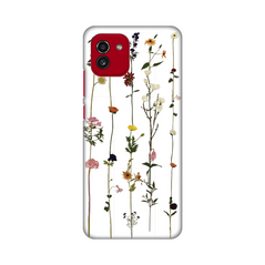 Zastitna ultra tanka (skin) maska / futrola PRINT - Samsung A035 Galaxy A03 Flower.