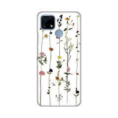 Zastitna ultra tanka (skin) maska / futrola PRINT - Realme C25 Flower.