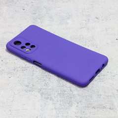Zastitna maska (futrola) Teracell Giulietta - Xiaomi Redmi Note 11T 5G/Poco M4 Pro 5G mat ljubicasta.