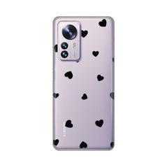 Zastitna ultra tanka (skin) maska / futrola PRINT - Xiaomi 12 Pro Hearts.