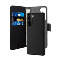 Zastitna maska (futrola) Puro novcanik 2u1 - Samsung G906B Galaxy S22 Plus 5G crna.