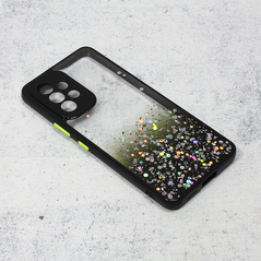 Zastitna maska (futrola) okvir Glitter - Samsung A536 Galaxy A53 5G crna.