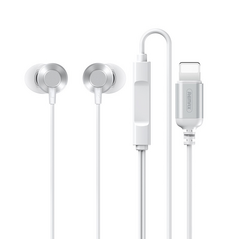 Slusalice REMAX RM-512i - iPhone lightning sive.