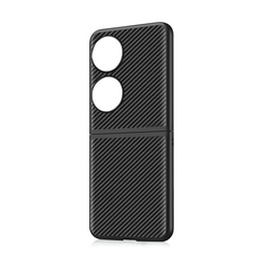 Zastitna maska (futrola) RUFF Carbon - Huawei P50 Pocket crna.