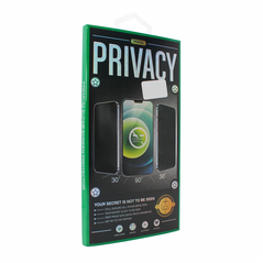 stitno Staklo Staklena folija (zastitno kaljeno staklo) za ekran Privacy 2.5D full glue - Samsung A032F Galaxy A03 Core crni.