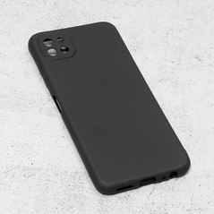 Zastitna maska (futrola) Teracell Giulietta - Samsung A226 Galaxy A22 5G mat crna.