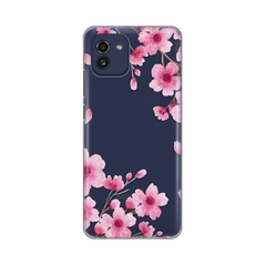 Zastitna ultra tanka (skin) maska / futrola PRINT - Samsung A035 Galaxy A03 Rose flowers.