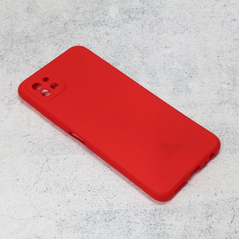 Zastitna maska (futrola) Teracell Giulietta - Samsung A226 Galaxy A22 5G mat crvena.