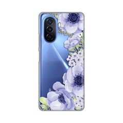Zastitna ultra tanka (skin) maska / futrola PRINT - Huawei Nova Y70/Nova Y70 Plus Blue Roses.