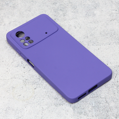 Zastitna maska (futrola) Teracell Giulietta - Xiaomi Poco X4 Pro 5G mat ljubicasta.