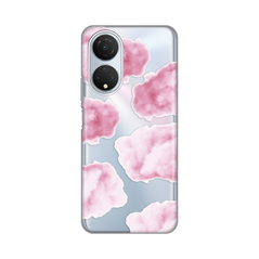Zastitna ultra tanka (skin) maska / futrola PRINT - Huawei Honor X7 Pink Clouds.