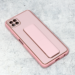 Zastitna maska (futrola) Leather Armor - Samsung A226 Galaxy A22 5G roze.