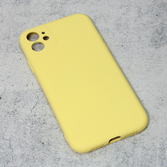 Zastitna maska (futrola) Nano Silikon - iPhone 11 6.1 zuta.